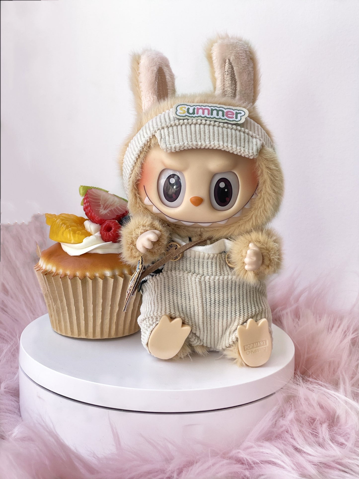 Monster General Series-Beige Doll Pendant