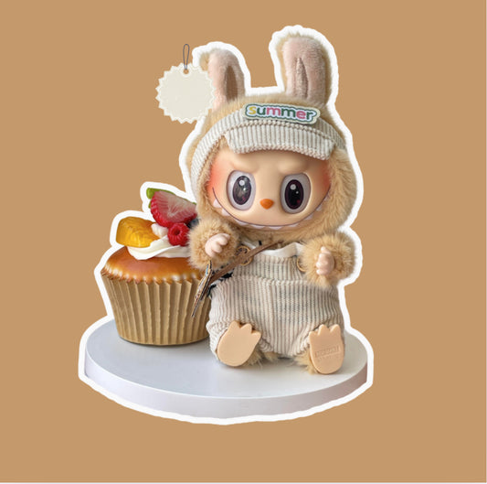 Monster General Series-Beige Doll Pendant